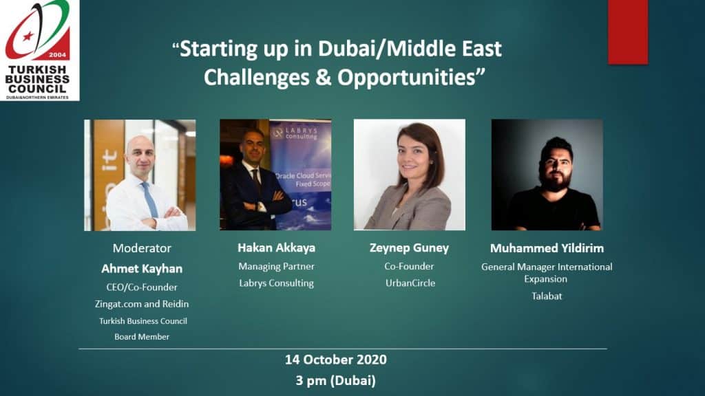 Starting up in Dubai/Middle East – Challenges & Opportunities