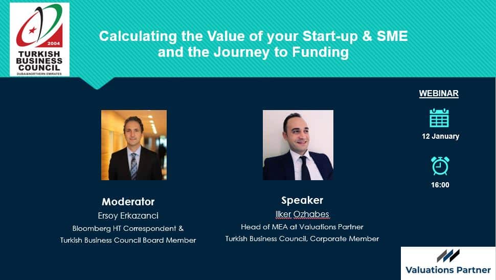 Calculating the Value of your Start-up & SME and the Journey to Funding