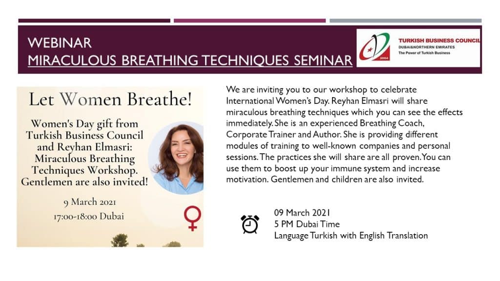 Miraculous Breathing Techniques Seminar