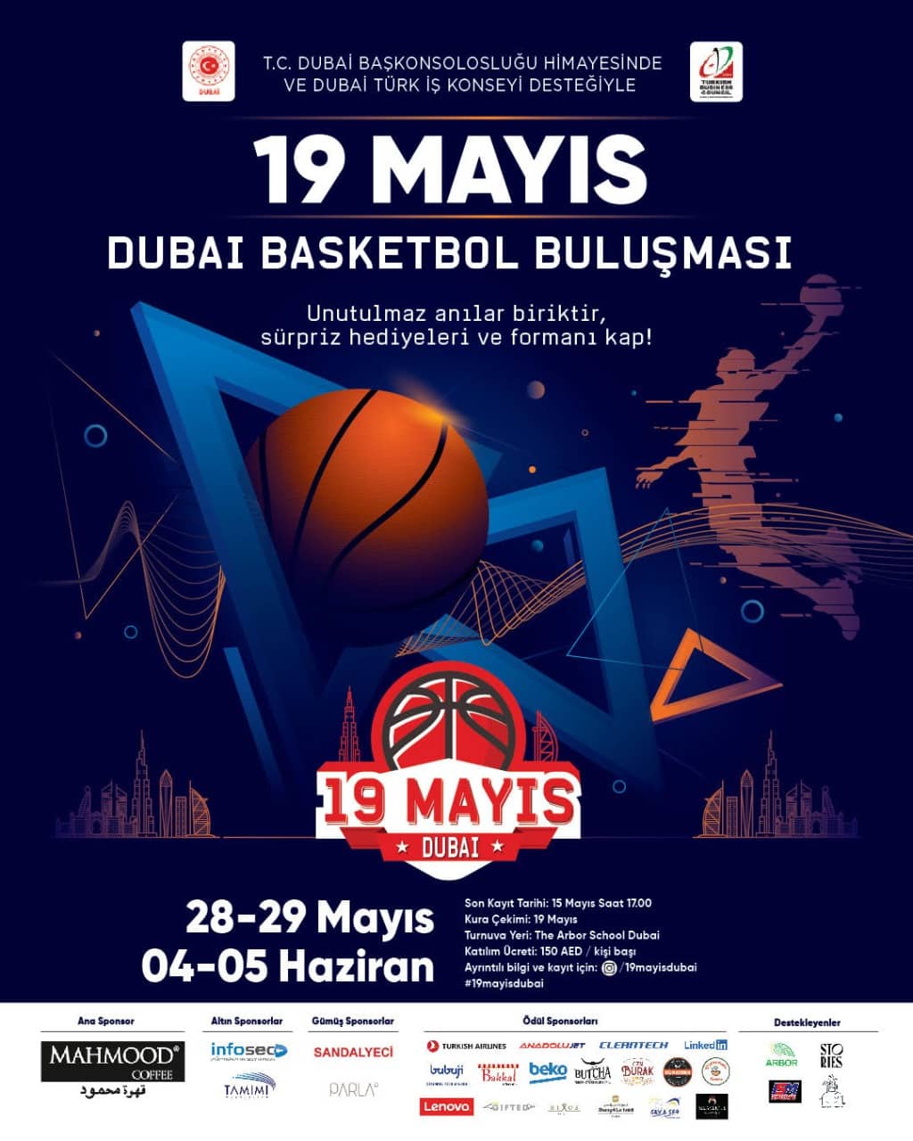 19 Mayıs Dubai Basketbol Buluşması