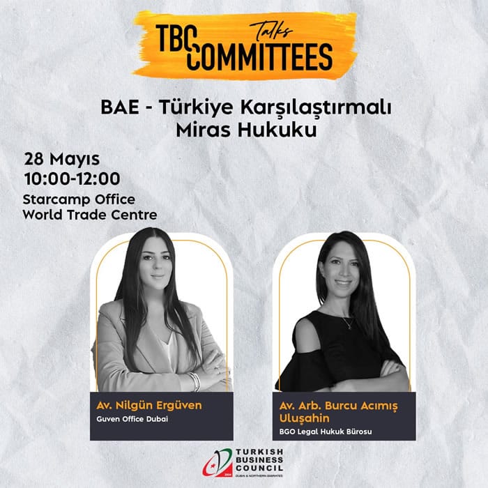 BAE – Türkiye Karşılaştırmalı Miras Hukuku Semineri